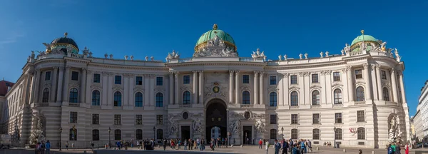 Πανόραμα Του Hofburg Αυτοκρατορικό Παλάτι Της Δυναστείας Των Αψβούργων Στη — Φωτογραφία Αρχείου