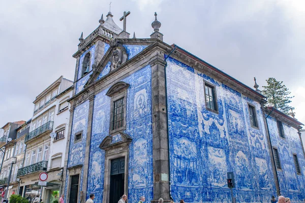 Cappella Delle Anime Capela Das Almas Una Chiesa Decorata Con — Foto Stock