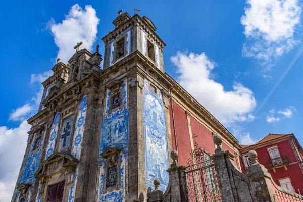 Chiesa Sant Ildefonso Igreja Santo Ildefonso Porto Portogallo — Foto Stock