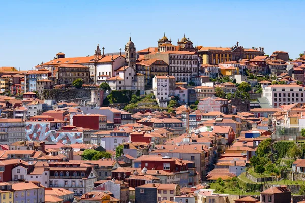 Edificios Del Distrito Ribeira Oporto Portugal — Foto de Stock