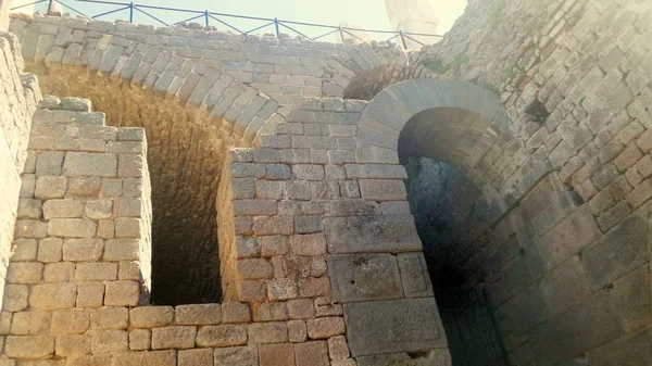 Turkiet Bergama Ruinerna Den Antika Grekiska Staden Pergamon Förstört Gamla — Stockfoto