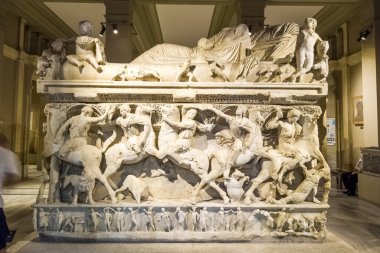 İstanbul Arkeoloji Müzesi Sergisi. Türkiye, İstanbul, Sultanahmet