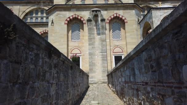Edificio de la mezquita Sulaymaniye. Patrimonio de la Humanidad UNESCO . — Vídeos de Stock