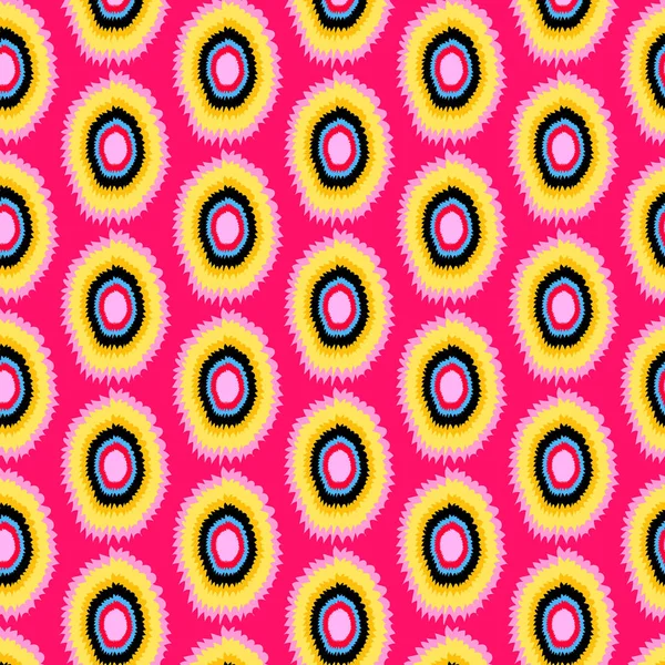 Seamless Pattern Geometric Ikat Background Pattern — Stock Photo, Image
