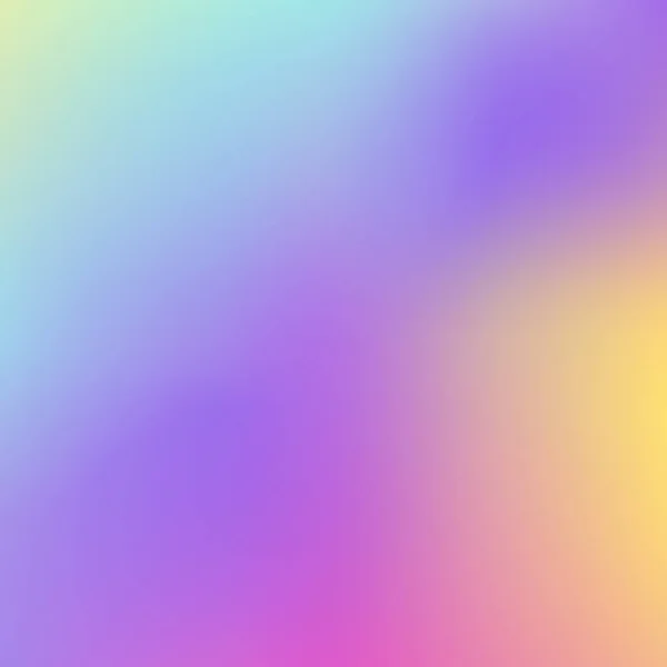 Abstract Holographic Background in pastel neon color design. Blurred wallpaper. Vector illustration for your modern style trends 80s 90s background for creative design — Stock Vector