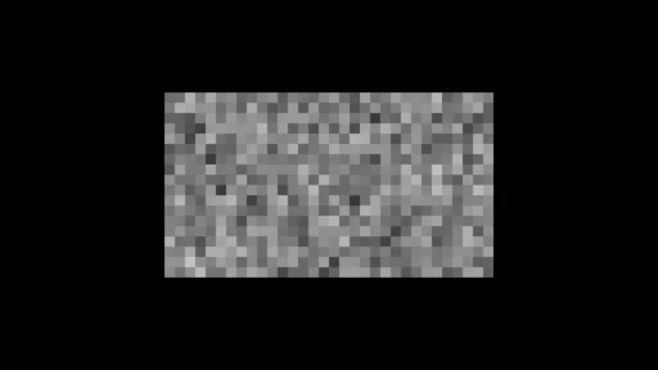 Pixel censurado. Concepto de barra de censor negro. Rectángulo de censura. Fondo geométrico abstracto de píxeles en blanco y negro. — Foto de Stock