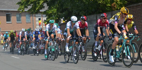 Тур Франс 2019 Etape Enghien Peter Sagan Coeur Peloton — стоковое фото