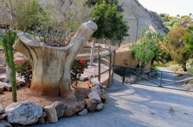 Tabernas Tema Parkı İspanya, Almeria üzerinde 30/12/2018 fotoğraf