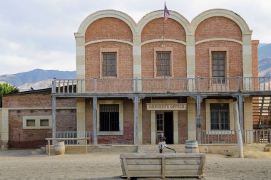 Tabernas Tema Parkı İspanya, Almeria üzerinde 30/12/2018 fotoğraf