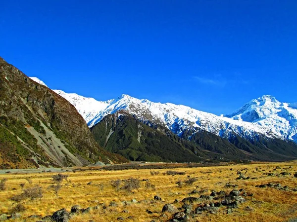 güzel sahne, seyahatinden south Island, Yeni Zelanda