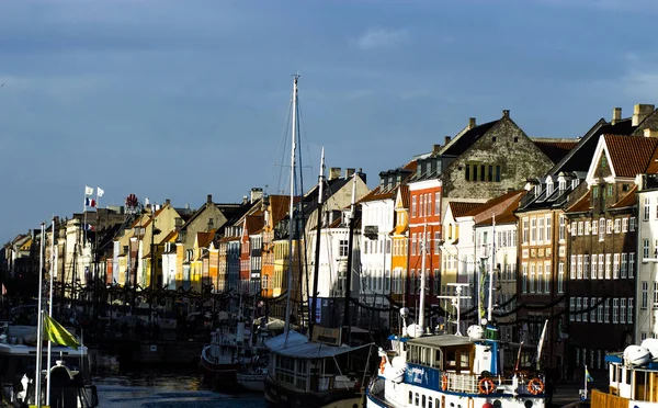 NY havn cadde görünümü Kopenhag.