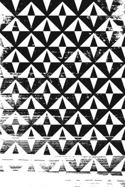 Kusursuz soyut geometrik desen. Dikey siyah beyaz zemin.