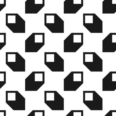 Kusursuz geometrik soyut desen. Küp 'ün Isometric şekli.