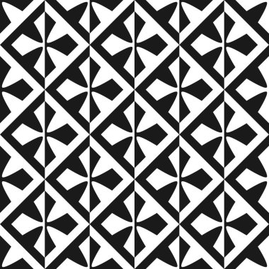 Eşkenar dörtgenlerde geometrik haçları olan kusursuz vintage desen