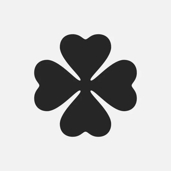 Icône Fleur Semblable Croix — Image vectorielle