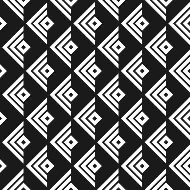 Eşkenar dörtgen elementli kusursuz soyut geometrik desen