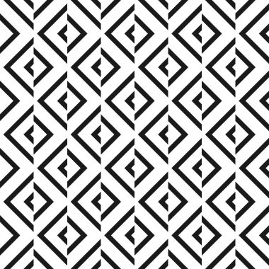 Eşkenar dörtgen elementli kusursuz soyut geometrik desen