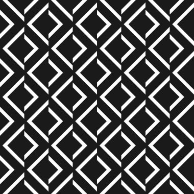 Eşkenar dörtgen elementli kusursuz soyut geometrik desen