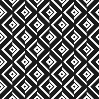 Eşkenar dörtgen elementli kusursuz soyut geometrik desen
