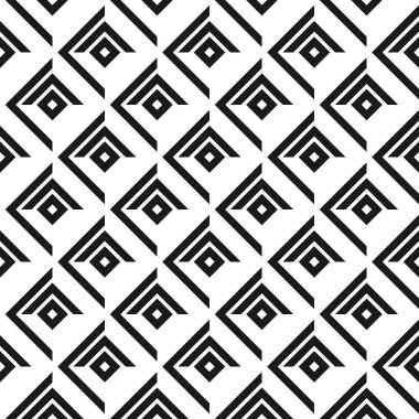 Eşkenar dörtgen elementli kusursuz soyut geometrik desen
