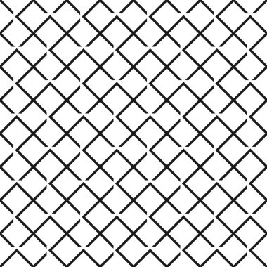 Örgü elementleri ile kusursuz soyut geometrik desen