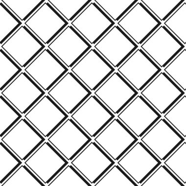 Eşkenar dörtgen şekilli çıkartmalarla kusursuz soyut geometrik desen