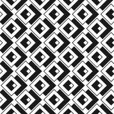 Eşkenar dörtgen şekilli çıkartmalarla kusursuz soyut geometrik desen