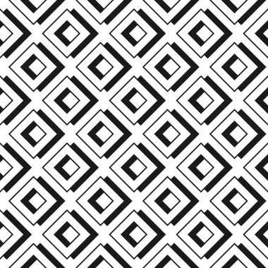 Eşkenar dörtgen şekilli çıkartmalarla kusursuz soyut geometrik desen