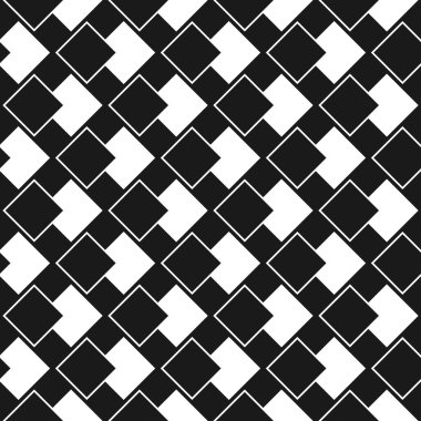 Eşkenar dörtgen şekilli çıkartmalarla kusursuz soyut geometrik desen