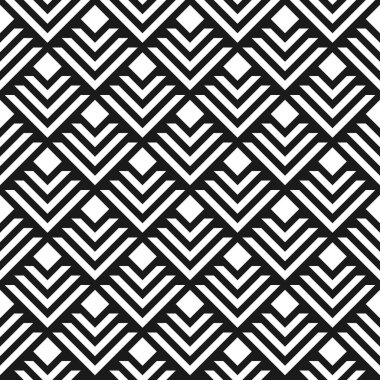 Tepede eşkenar dörtgenleri olan kusursuz soyut geometrik desen