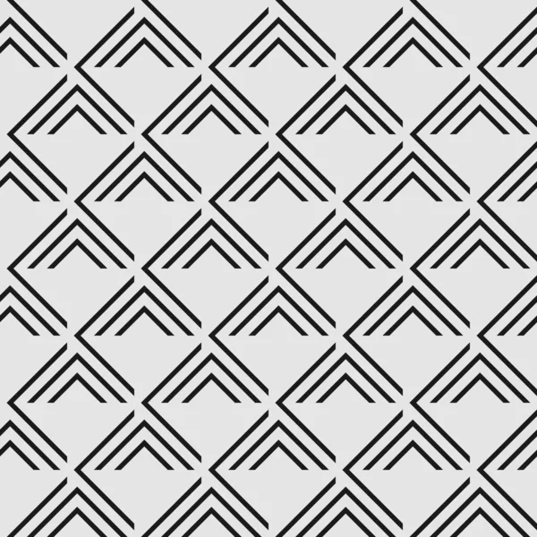 Nahtlose Abstrakte Lineare Muster Mit Elementen Von Ecken — Stockvektor