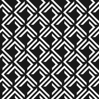 Köşelerin elementleri ile kusursuz soyut geometrik desen