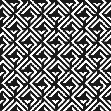 Köşelerin elementleri ile kusursuz soyut geometrik desen