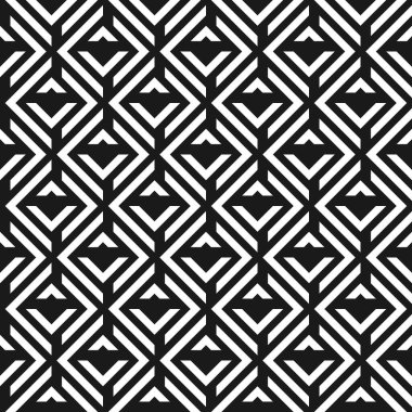 Köşelerin elementleri ile kusursuz soyut geometrik desen