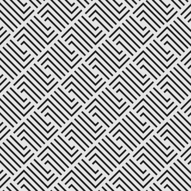 Geometrik çizgili kusursuz dokuma deseni