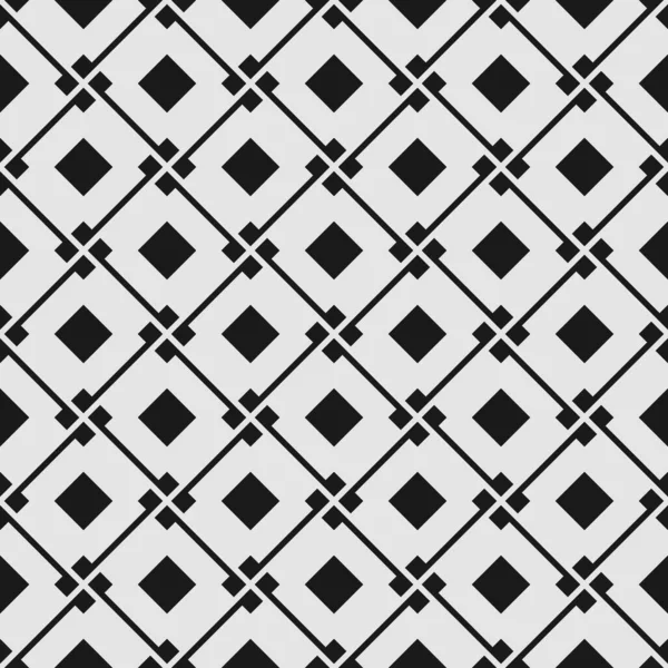 シームレスな抽象パターン インターレースの幾何学的な装飾 — ストックベクタ
