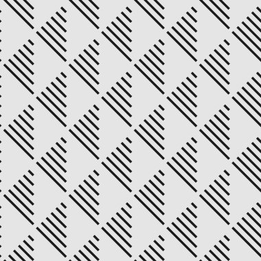 Üçgen elementli kusursuz soyut çizgili desenler