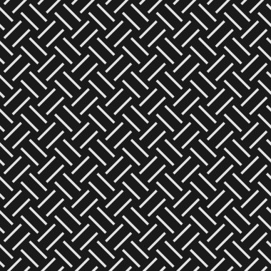 Çizgi elementleriyle kusursuz geometrik dokuma deseni