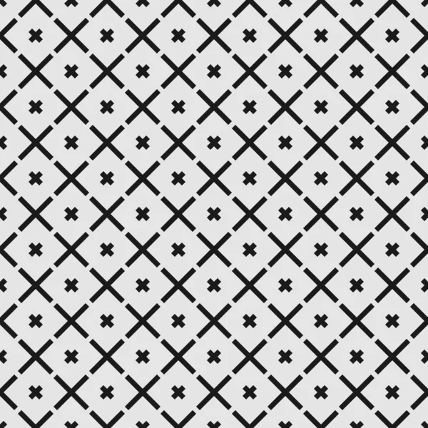 断面の要素を持つシームレスな幾何学グリッドパターン — ストックベクタ