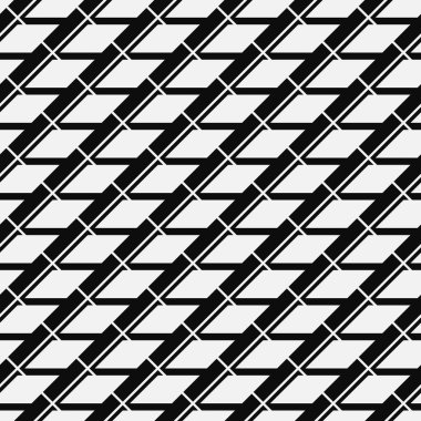 Kusursuz soyut geometrik desenler. Güneş panellerine benzer elementler inşa ediliyor.