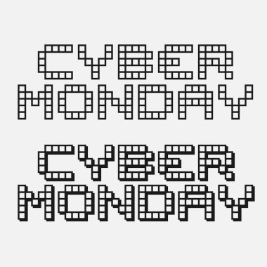 Yazılı piksel tipografisi 