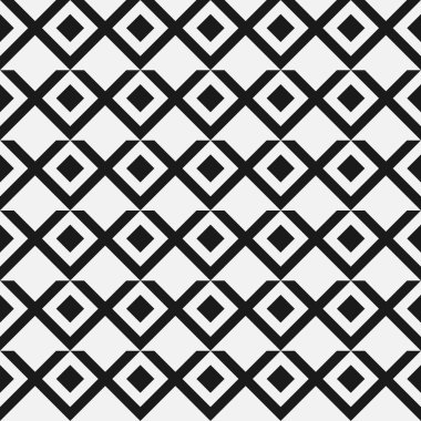 Eşkenar dörtgen elementli kusursuz soyut geometrik desen