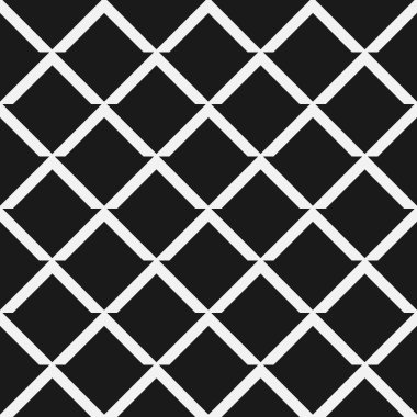 Eşkenar dörtgen elementli kusursuz soyut geometrik desen ızgarası