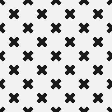 Çapraz çapraz elementli kusursuz soyut desen
