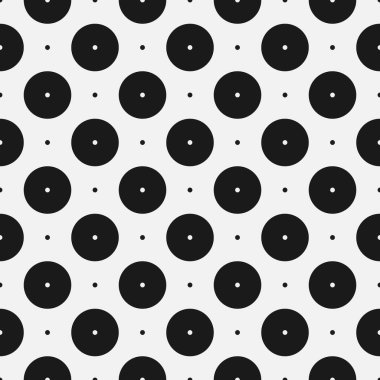 Disk ögesiyle kusursuz soyut desen