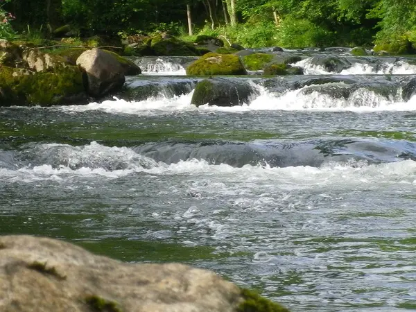 Bir Galler kırsal sahne