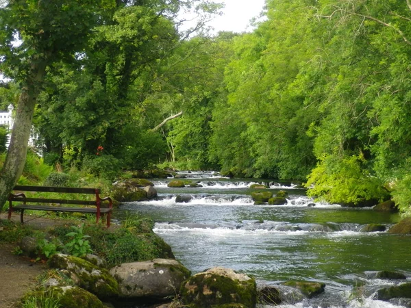 Bir Galler kırsal sahne