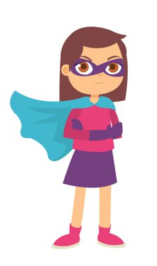 Birçok kostüm çocuklarla süper kahraman kümesi