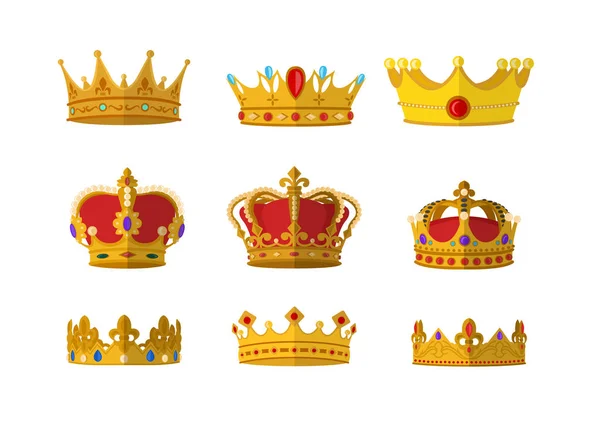 Coroa Para Rei —  Vetores de Stock