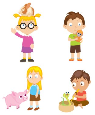 Çocuklar ve Evcil hayvan